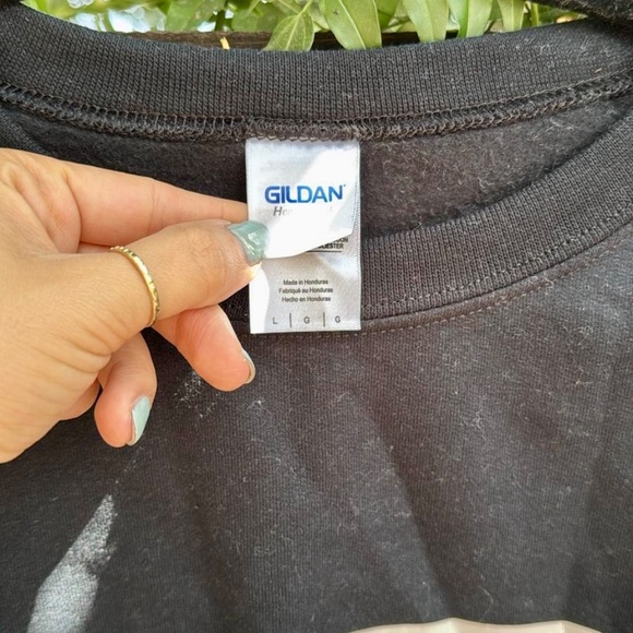 DANIEL PATRICK Sport Women's Large Cropped Sweater SAMPLE Black - Picture 4 of 5